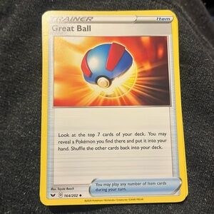 Great ball pokemon card
